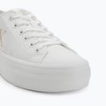Trampki damskie Calvin Klein YW0YW01763 Vulc Flatform Low Cv MG triple bright white 5
