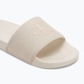 Klapki damskie Calvin Klein YW0YW01835 Slide Monogram Wn triple turtle dove 6