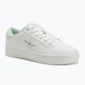 Buty damskie Calvin Klein YW0YW01444 Classic Cupsole Lowlaceup Lth Wn bright white/moonlight jade