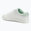 Buty damskie Calvin Klein YW0YW01444 Classic Cupsole Lowlaceup Lth Wn bright white/moonlight jade 3
