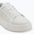 Buty damskie Calvin Klein YW0YW01769 Chunky Cupsole Low Mg bright white/silver 7