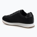 Buty damskie Calvin Klein YW0YW01888 Retro Runner Low Laceup Canvas black/bright white 3