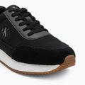 Buty damskie Calvin Klein YW0YW01888 Retro Runner Low Laceup Canvas black/bright white 7