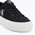 Trampki damskie Calvin Klein YW0YW01763 Vulc Flatform Low Cv MG black/bright white 7