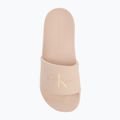 Klapki damskie Calvin Klein YW0YW01835 Slide Monogram Wn triple whisper pink 5
