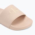Klapki damskie Calvin Klein YW0YW01835 Slide Monogram Wn triple whisper pink 7
