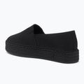 Buty damskie Calvin Klein Flatform Espadrille Mg/Hdw triple black 3