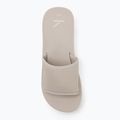 Klapki damskie Calvin Klein YW0YW01725 Beach Wedge Slide Canvas eggshell 5