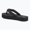 Japonki damskie Calvin Klein YW0YW01723 Beach Sandal Flatform Ttxr Satin triple black 3