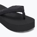Japonki damskie Calvin Klein YW0YW01723 Beach Sandal Flatform Ttxr Satin triple black 7