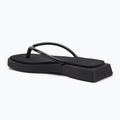 Japonki damskie Calvin Klein YW0YW01716 Sq Low Wedge Sandal Stitch triple black 3