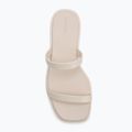 Klapki damskie Calvin Klein HW0HW02417 Double Bar Slide - Jelly turtle dove 5