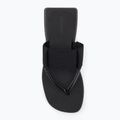 Japonki damskie Calvin Klein YW0YW01717 Sq Low Wedge Sandal Rope triple black 5