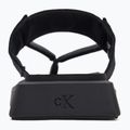 Japonki damskie Calvin Klein YW0YW01717 Sq Low Wedge Sandal Rope triple black 6