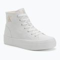 Trampki damskie Calvin Klein YW0YW01764 Vulc Flatform Mid Cv Mg triple bright white