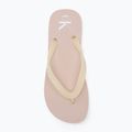 Japonki damskie Calvin Klein YW0YW01829 Beach Sandal Transparent Tpu whisper pink/bright white 5