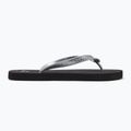 Japonki damskie Calvin Klein YW0YW01719 Beach Sandal Monologo Tpu black/silver 3