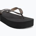 Japonki damskie Calvin Klein YW0YW01830 Beach Sandal Flatform Tpu black/bright white 7