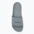 Klapki męskie Calvin Klein HM0HM01754 Pool Slide Ck Square granite road 5