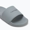 Klapki męskie Calvin Klein HM0HM01754 Pool Slide Ck Square granite road 7