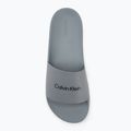 Klapki męskie Calvin Klein HM0HM00455 Pool Slide Rubber granite road 5