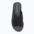 Klapki męskie Calvin Klein YM0YM01223 Cross Sandal Crxs Tx triple black 5