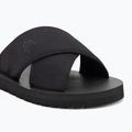 Klapki męskie Calvin Klein YM0YM01223 Cross Sandal Crxs Tx triple black 7
