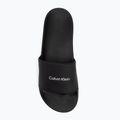 Klapki męskie Calvin Klein HM0HM01754 Pool Slide Ck Square black 5