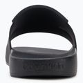 Klapki męskie Calvin Klein HM0HM01752 Pool Slide Double T black 6