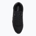 Buty męskie Calvin Klein YM0YM01217 Runner Sock Laceup Mg Canvas triple black 5