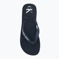 Japonki męskie Calvin Klein YM0YM01267 Beach Sandal Transparent Tpu navy/bright white 5
