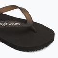 Japonki męskie Calvin Klein YM0YM01267 Beach Sandal Transparent Tpu black/bright white 7