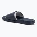Klapki męskie Calvin Klein YM0YM00361 Slide Rubber Neoprene Monologo navy/oyster mushroom 3