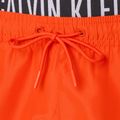 Szorty kąpielowe męskie Calvin Klein KM0KM01093 Intense Power Medium Double WB flaming chili 3