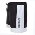 Szorty kąpielowe męskie Calvin Klein KM0KM01095 Intense Power Medium Drawstring Fashion brilliant white 3