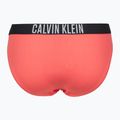 Dół od stroju kąpielowego Calvin Klein KW0KW02752 Intense Power Rib Bikini dazzling coral 2