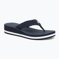 Japonki damskie Tommy Hilfiger Crochet Mid Beach Sandal space blue