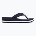 Japonki damskie Tommy Hilfiger Crochet Mid Beach Sandal space blue 2