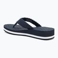 Japonki damskie Tommy Hilfiger Crochet Mid Beach Sandal space blue 3