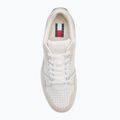 Buty damskie Tommy Jeans Retro Basket ecru/stratus grey 5