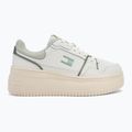 Buty damskie Tommy Jeans Retro Basket Flatform ecru/misty sage 2