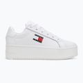 Buty damskie Tommy Jeans Flatform white 2