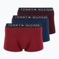 Bokserki Tommy Hilfiger UM0UM03180 Trunk 3 pary deep burgundy/purple navy/deep rouge heather