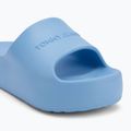 Klapki damskie Tommy Jeans Chunky Pool Slide Ess sugarplum blue 7