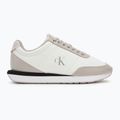 Buty damskie Calvin Klein YW0YW01942 Retro Runner Lace Up Leather MG bright white/chateau 2