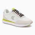 Buty damskie Calvin Klein YW0YW01990 Retro Runner Lace Up Nylon MG white/evening primrose/lily white