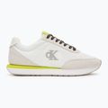 Buty damskie Calvin Klein YW0YW01990 Retro Runner Lace Up Nylon MG white/evening primrose/lily white 2