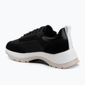 Buty damskie Calvin Klein HW0HW02487 Runner Lace Up Mesh MIX black/bright white 3