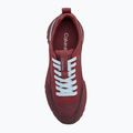 Buty damskie Calvin Klein YW0YW01995 Hike Runner Casual Ny-Su AOP WN bordeaux 5