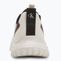 Buty damskie Calvin Klein YW0YW01992 Eva Runner Drawstring Mix MG lily white/beluga/new maroon 6